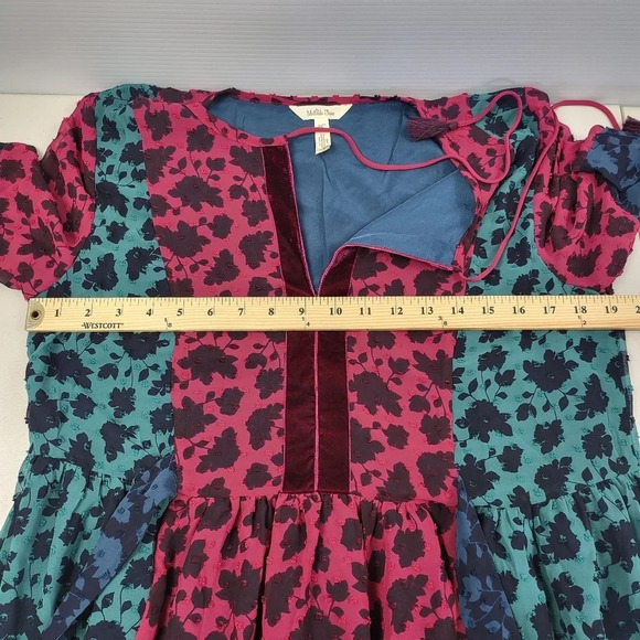 Matilda Jane The Little Party Dress High Low Long Sleeves Velvet & Tassel Small - Picture 12 of 14